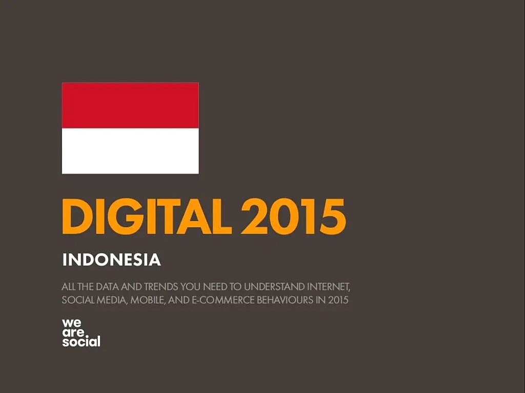 Data Reportal Indonesia #Digital2015